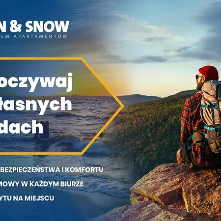 شقة Sun & Snow, Pardalowka *
